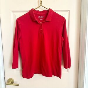 UltraSofts Red Polo Shirt